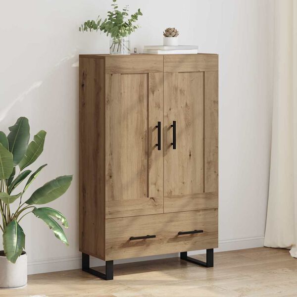 vidaXL Highboard Artisan Oak 69,5 x 31 x 115 &epsilon;&kappa;. &Epsilon;&pi;&epsilon;&xi;&epsilon;&rho;&gamma;&alpha;&sigma;&mu;έ&nu;&omicron; &xi;ύ&lambda;&omicron;