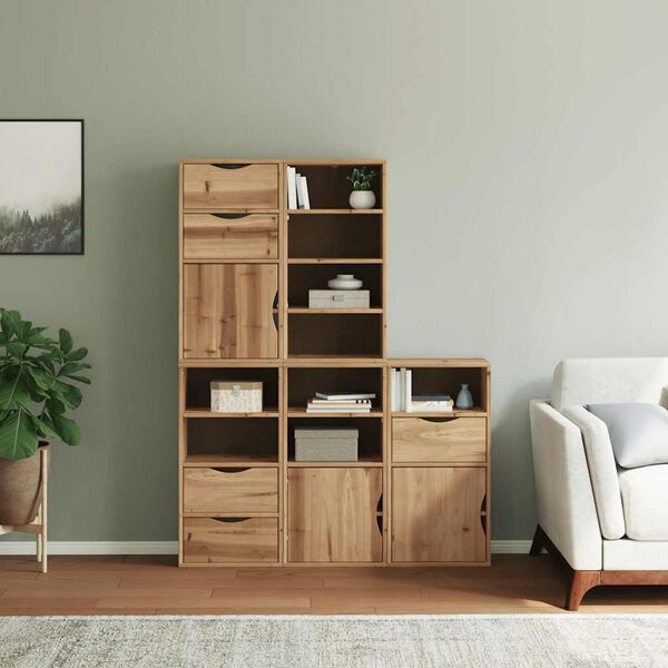 vidaXL &Pi;&lambda;&alpha;ϊ&nu;ά &nu;&tau;&omicron;&upsilon;&lambda;ά&pi;&iota;&alpha; 5 &tau;&epsilon;&mu;. ODDA 40x24x79 &epsilon;&kappa;. &alpha;&pi;ό &Mu;&alpha;&sigma;ί&phi; &Xi;ύ&lambda;&omicron; &Pi;&epsilon;ύ&kappa;&omicron;&upsilon;