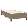 vidaXL &Kappa;&rho;&epsilon;&beta;ά&tau;&iota; Boxspring &mu;&epsilon; &Sigma;&tau;&rho;ώ&mu;&alpha; Taupe 80x200 &epsilon;&kappa;. &Upsilon;&phi;&alpha;&sigma;&mu;ά&tau;&iota;&nu;&omicron;