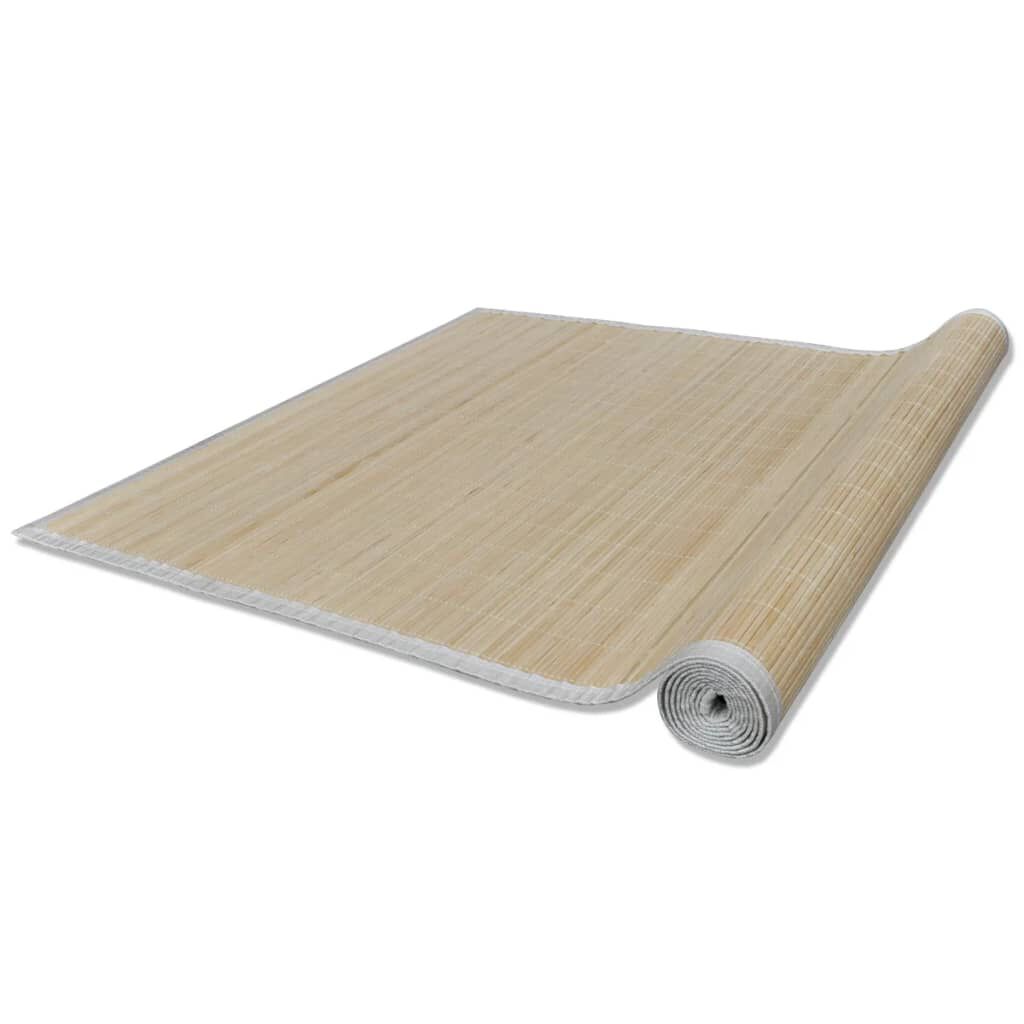 vidaXL Χαλιά Ορθογώνια 2 τεμ. 120 x 180 εκ. από Φυσικό Μπαμπού