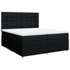 vidaXL &Kappa;&rho;&epsilon;&beta;ά&tau;&iota; Boxspring &mu;&epsilon; &Sigma;&tau;&rho;ώ&mu;&alpha; &Mu;&alpha;ύ&rho;&omicron; 200x200 &epsilon;&kappa;. &Upsilon;&phi;&alpha;&sigma;&mu;ά&tau;&iota;&nu;&omicron;