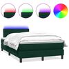 vidaXL &Kappa;&rho;&epsilon;&beta;ά&tau;&iota; Boxspring &mu;&epsilon; &Sigma;&tau;&rho;ώ&mu;&alpha; & LED &Sigma;&kappa;&omicron;ύ&rho;&omicron; &Pi;&rho;ά&sigma;&iota;&nu;&omicron; 120x210&epsilon;&kappa;. &Beta;&epsilon;&lambda;&omicron;ύ&delta;&iota;&nu;&omicron;