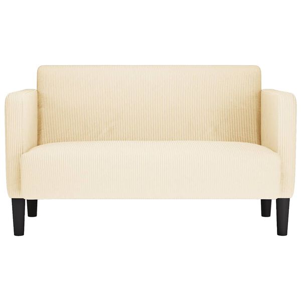 vidaXL &Kappa;&alpha;&nu;&alpha;&pi;έ&sigmaf; Loveseat &Kappa;&rho;&epsilon;&mu; 109 &epsilon;&kappa;. ύ&phi;&alpha;&sigma;&mu;&alpha; Corduroy