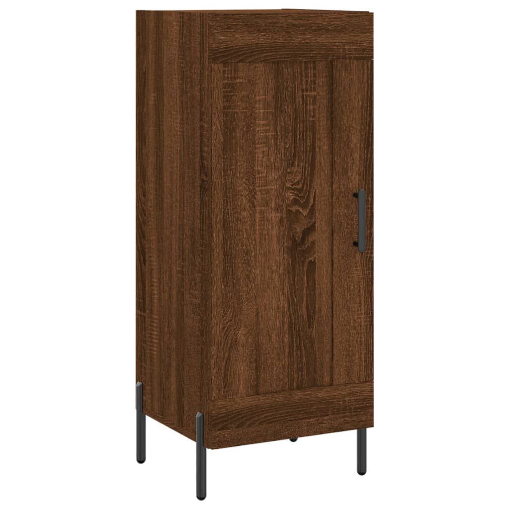 vidaXL Ντουλάπι Καφέ Δρυς 34,5 x 34 x 90 εκ. Επεξεργασμένο Ξύλο