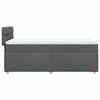 vidaXL &Kappa;&rho;&epsilon;&beta;ά&tau;&iota; Boxspring &mu;&epsilon; &Sigma;&tau;&rho;ώ&mu;&alpha; &Sigma;&kappa;&omicron;ύ&rho;&omicron; &Gamma;&kappa;&rho;&iota; 100x200 &epsilon;&kappa;. &Upsilon;&phi;&alpha;&sigma;&mu;ά&tau;&iota;&nu;&omicron;