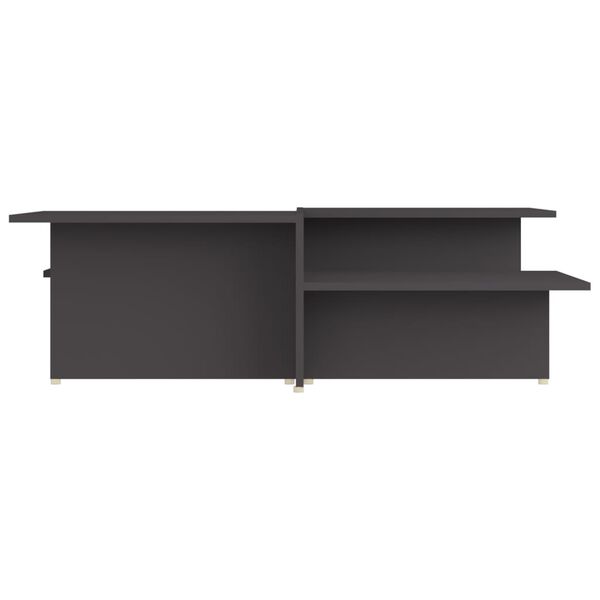 vidaXL Τραπεζάκια Σαλονιού 2 τεμ. Γκρι 111,5x50x33 εκ. Επεξεργ. Ξύλο