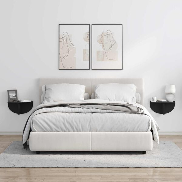 vidaXL &Rho;ά&phi;&iota; &Tau;&omicron;ί&chi;&omicron;&upsilon; 2 pcs &Mu;&alpha;ύ&rho;&omicron; 38 x 19 x 19 &epsilon;&kappa; &Epsilon;&pi;&epsilon;&xi;&epsilon;&rho;&gamma;&alpha;&sigma;&mu;έ&nu;&omicron; &xi;ύ&lambda;&omicron;