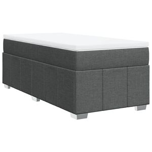 vidaXL &Kappa;&rho;&epsilon;&beta;ά&tau;&iota; Boxspring &mu;&epsilon; &Sigma;&tau;&rho;ώ&mu;&alpha; &Sigma;&kappa;&omicron;ύ&rho;&omicron; &Gamma;&kappa;&rho;&iota; 90x190 &epsilon;&kappa;. &Upsilon;&phi;&alpha;&sigma;&mu;ά&tau;&iota;&nu;&omicron;