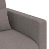 vidaXL &Kappa;&alpha;&nu;&alpha;&pi;έ&sigmaf; 2 pcs Taupe 158 x 78 x 80 &epsilon;&kappa; ύ&phi;&alpha;&sigma;&mu;&alpha;