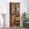 vidaXL Highboard &mu;&epsilon; &sigma;&upsilon;&rho;&tau;ά&rho;&iota; 2 pcs &Pi;&alpha;&lambda;&iota;ό &Xi;ύ&lambda;&omicron; &Epsilon;&pi;&epsilon;&xi;&epsilon;&rho;&gamma;&alpha;&sigma;&mu;έ&nu;&omicron; &xi;ύ&lambda;&omicron;