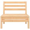 vidaXL Σαλόνι Κήπου Σετ 4 Τεμαχίων από Μασίφ Ξύλο Πεύκου