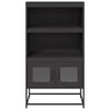 vidaXL Highboard Μαύρο 68x39x123 cm Χάλυβας