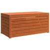 vidaXL Κουτί αποθήκευσης κήπου Καφέ κεριού 101 x 50.5 x 46.5 cm