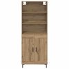 vidaXL Highboard Artisan Oak 69,5 x 34 x 180 &epsilon;&kappa;. &Epsilon;&pi;&epsilon;&xi;&epsilon;&rho;&gamma;&alpha;&sigma;&mu;έ&nu;&omicron; &xi;ύ&lambda;&omicron;
