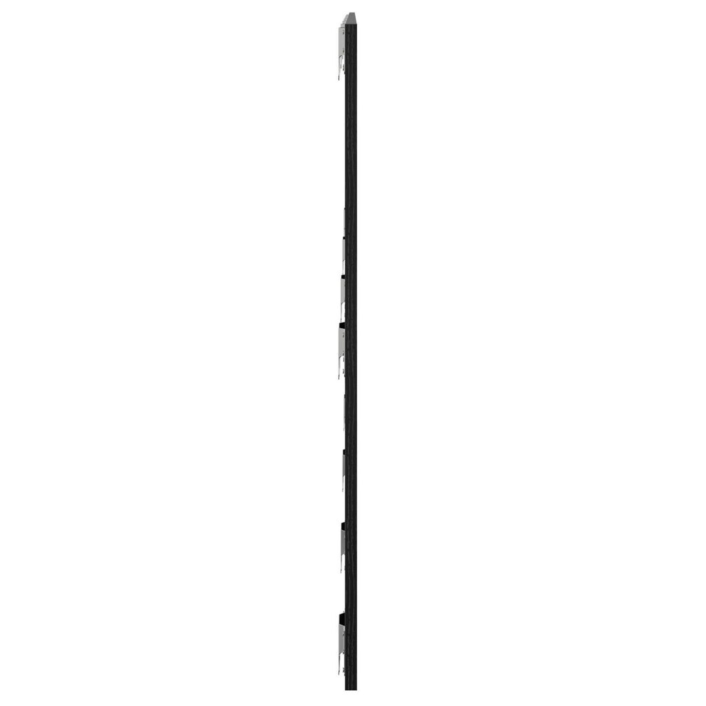 vidaXL Κεφαλάρι Μαύρης Δρυός 240x1.5x80 εκ. Κατασκευασμένο από Επεξεργασμένο Ξύλο