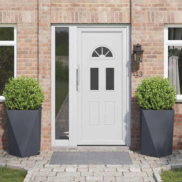 vidaXL &Gamma;&lambda;ά&sigma;&tau;&rho;&alpha; 2 pcs &Alpha;&nu;&theta;&rho;&alpha;&kappa;ί 50 x 50 x 75 cm &Alpha;&tau;&sigma;ά&lambda;&iota;