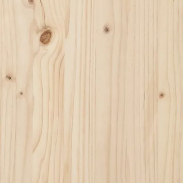 vidaXL Γραφείο με Συρτάρια 100 x 50 x 78 εκ. από Μασίφ Ξύλο Πεύκου