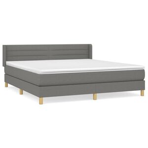 vidaXL &Kappa;&rho;&epsilon;&beta;ά&tau;&iota; Boxspring &mu;&epsilon; &Sigma;&tau;&rho;ώ&mu;&alpha; &Sigma;&kappa;&omicron;ύ&rho;&omicron; &Gamma;&kappa;&rho;&iota; 180x200 &epsilon;&kappa; &Upsilon;&phi;&alpha;&sigma;&mu;ά&tau;&iota;&nu;