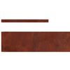vidaXL &Pi;&epsilon;&rho;ί&gamma;&rho;&alpha;&mu;&mu;&alpha; &gamma;&kappa;&alpha;&zeta;ό&nu; &Sigma;&kappa; rusty 450 x 0.05 x 15 &epsilon;&kappa;