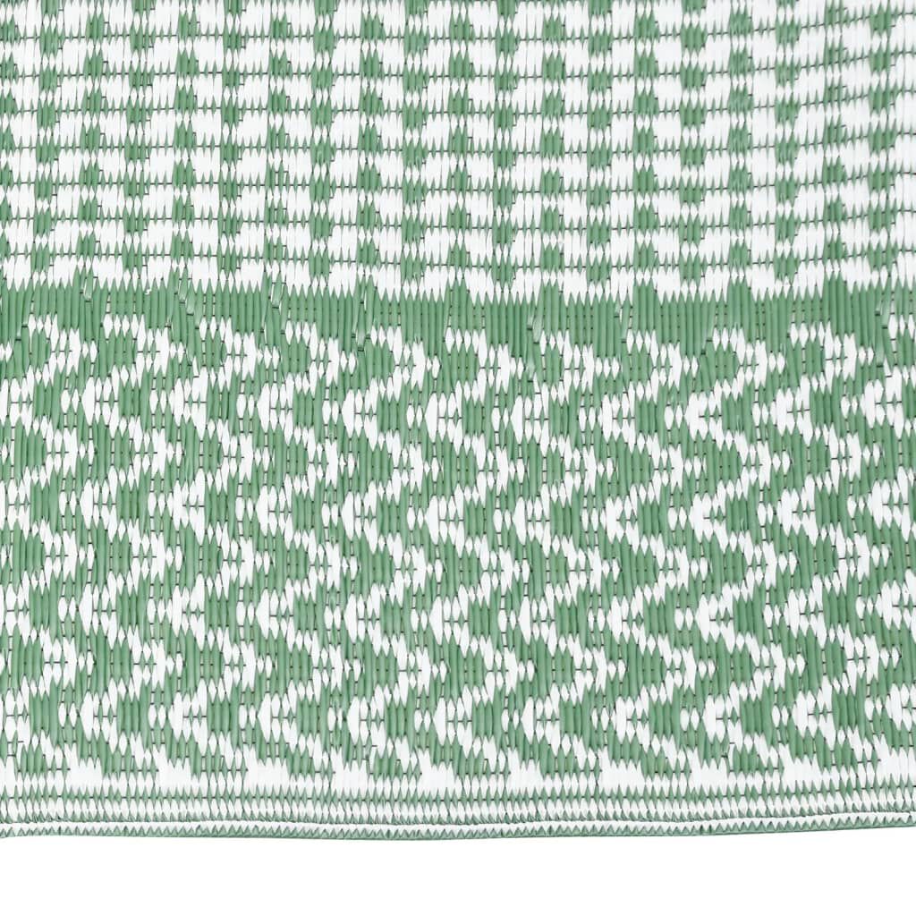 vidaXL Χαλί εξωτερικού χώρου ARAKIL Πράσινο 80x150 cm PP