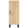 vidaXL Ντουλάπι Sonoma Δρυς 34,5x34x90 εκ. από Επεξεργασμένο Ξύλο