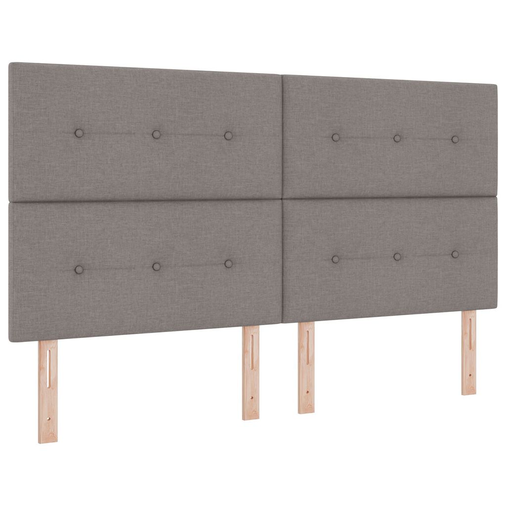 vidaXL Κρεβάτι Ταμπά 180x200 εκ. Υφασμάτινο