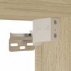 vidaXL Καθρέφτης Μπάνιου Ντουλάπι Sonoma Δρυς 60x16x60 εκ. Επεξ. Ξύλο