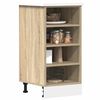 vidaXL Ντουλάπι "Riga" Sonoma Δρυς 40x44,5x81,5 εκ. από Τεχνητό Ξύλο