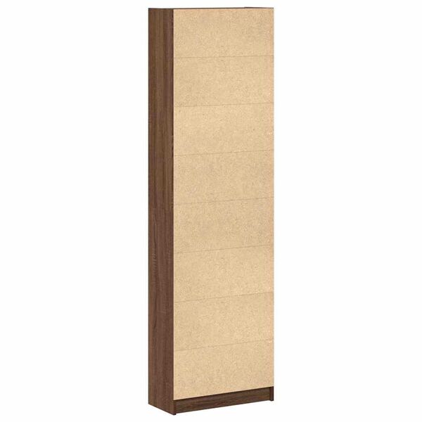 vidaXL Ντουλάπι με ράφι Καφέ δρυς 55 x 25 x 189 εκ. Επεξεργασμένο ξύλο