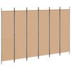 vidaXL &Delta;&iota;&alpha;&chi;&omega;&rho;&iota;&sigma;&tau;&iota;&kappa;ό &Delta;&omega;&mu;&alpha;&tau;ί&omicron;&upsilon; 6-&Pi;ά&nu;&epsilon;&lambda; &Mu;&pi;&epsilon;&zeta; 300 x 200 cm Ύ&phi;&alpha;&sigma;&mu;&alpha;
