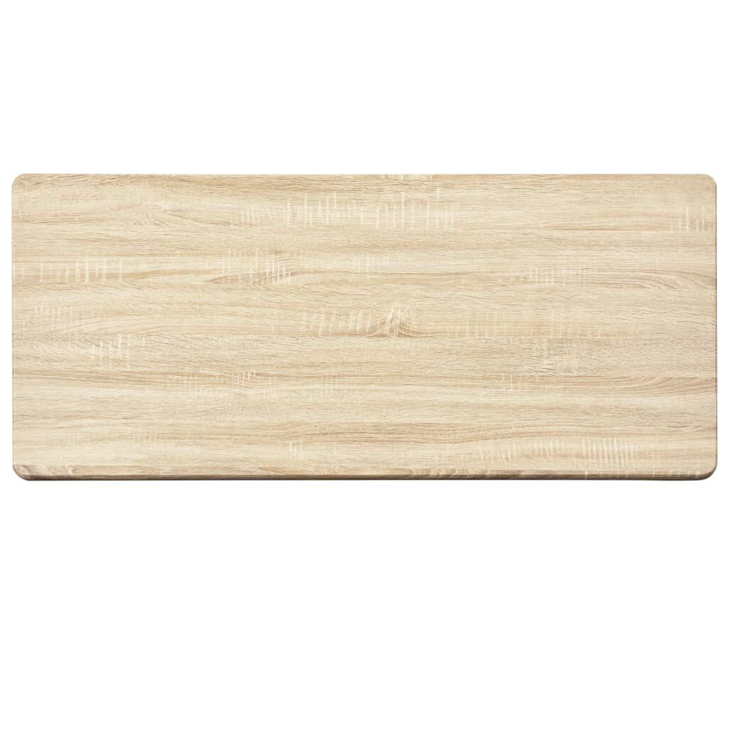 vidaXL Τραπέζι Μπαρ Χρώμα Δρυός 120 x 60 x 110 εκ. από MDF