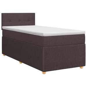 vidaXL &Kappa;&rho;&epsilon;&beta;ά&tau;&iota; box spring &mu;&epsilon; &sigma;&tau;&rho;ώ&mu;&alpha; &Sigma;&kappa;&omicron;ύ&rho;&omicron; &Kappa;&alpha;&phi;έ 80 x 200 cm Ύ&phi;&alpha;&sigma;&mu;&alpha;