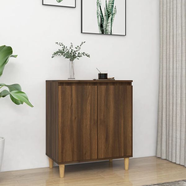 vidaXL Ντουλάπι Καφέ Δρυς 60 x 35 x 70 εκ. από Επεξεργασμένο Ξύλο