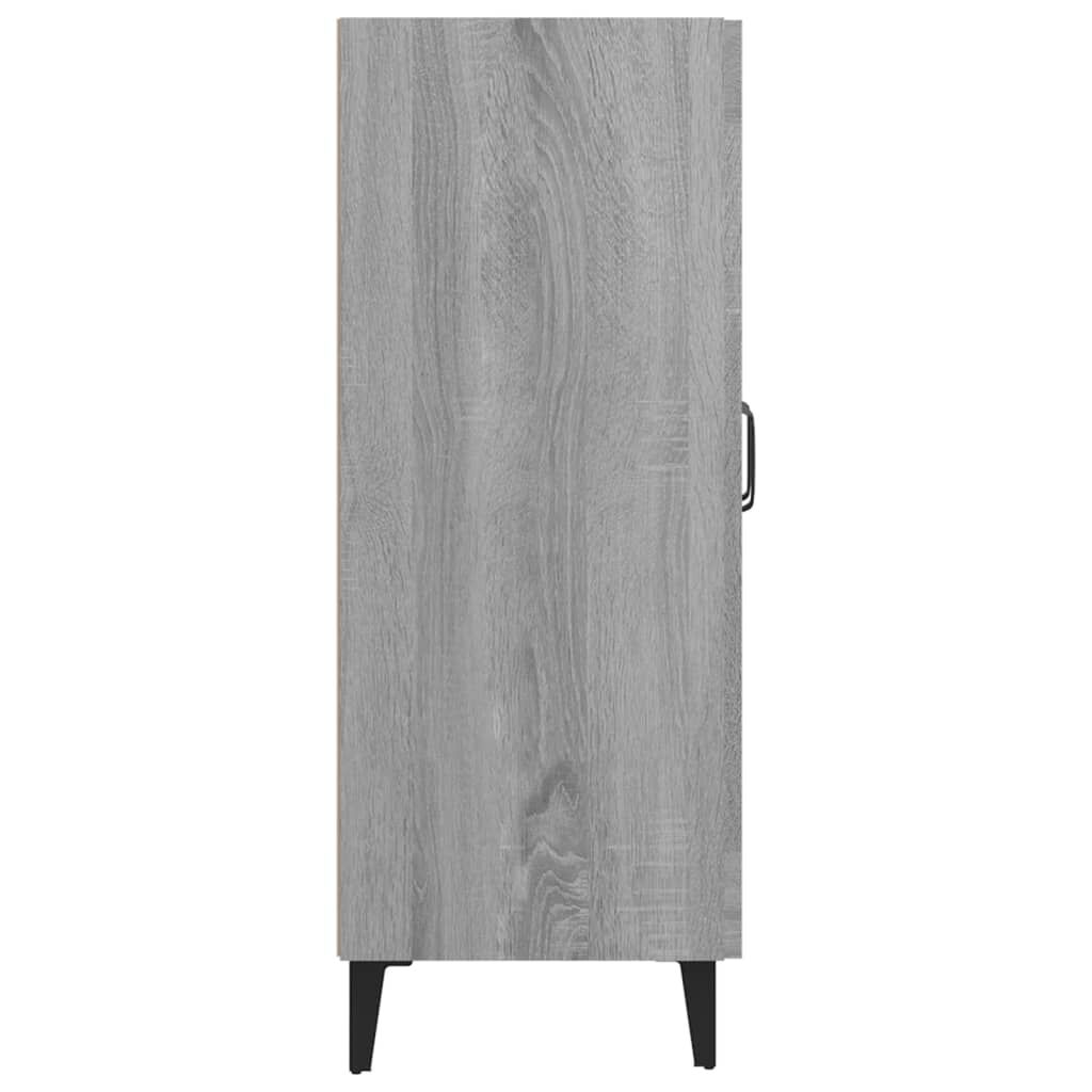 vidaXL Ντουλάπι Γκρι Sonoma 69,5 x 34 x 90 εκ. από Επεξεργασμένο Ξύλο