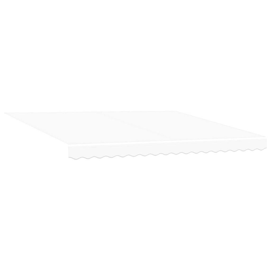 vidaXL Αυτόματη Ανασυρόμενη Τέντα με LED Λευκή 400x300 cm