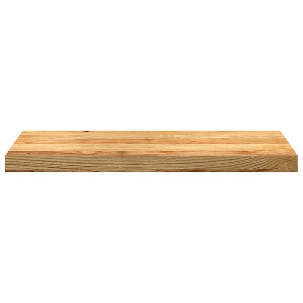 vidaXL Πατάκια Σκάλας 12 τεμ. Ανοιχτό Καφέ 70x30x2 cm Ξύλο Δρυός