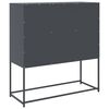 vidaXL Ντουλάπι Ανθρακί 100,5x39x107 εκ. από Χάλυβα Ψυχρής Έλασης