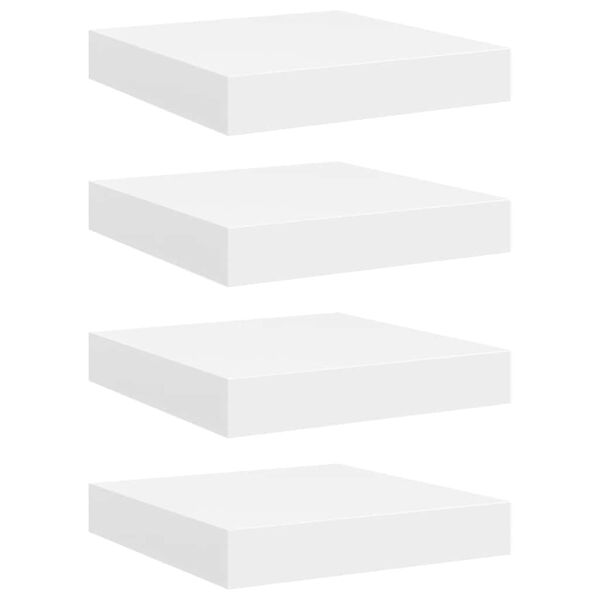 vidaXL &Rho;ά&phi;&iota;&alpha; &Tau;&omicron;ί&chi;&omicron;&upsilon; 4 &tau;&epsilon;&mu;. Ά&sigma;&pi;&rho;&alpha; 23x23,5x3,8 &epsilon;&kappa;. MDF