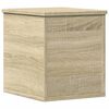 vidaXL Κουτί Αποθήκευσης Sonoma Δρυς 30x35x35 εκ. Επεξεργασμένο Ξύλο