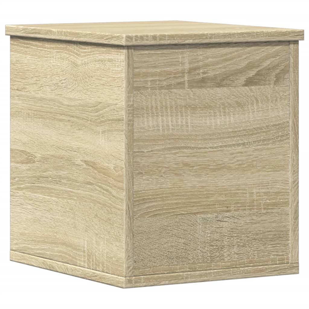 vidaXL Κουτί Αποθήκευσης Sonoma Δρυς 30x35x35 εκ. Επεξεργασμένο Ξύλο