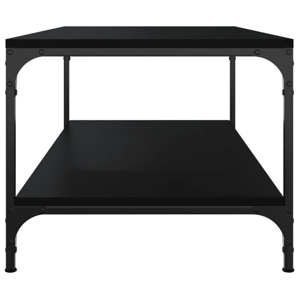 vidaXL Τραπεζάκι Σαλονιού Μαύρο 100 x 50 x 40 εκ. Επεξεργασμένο Ξύλο