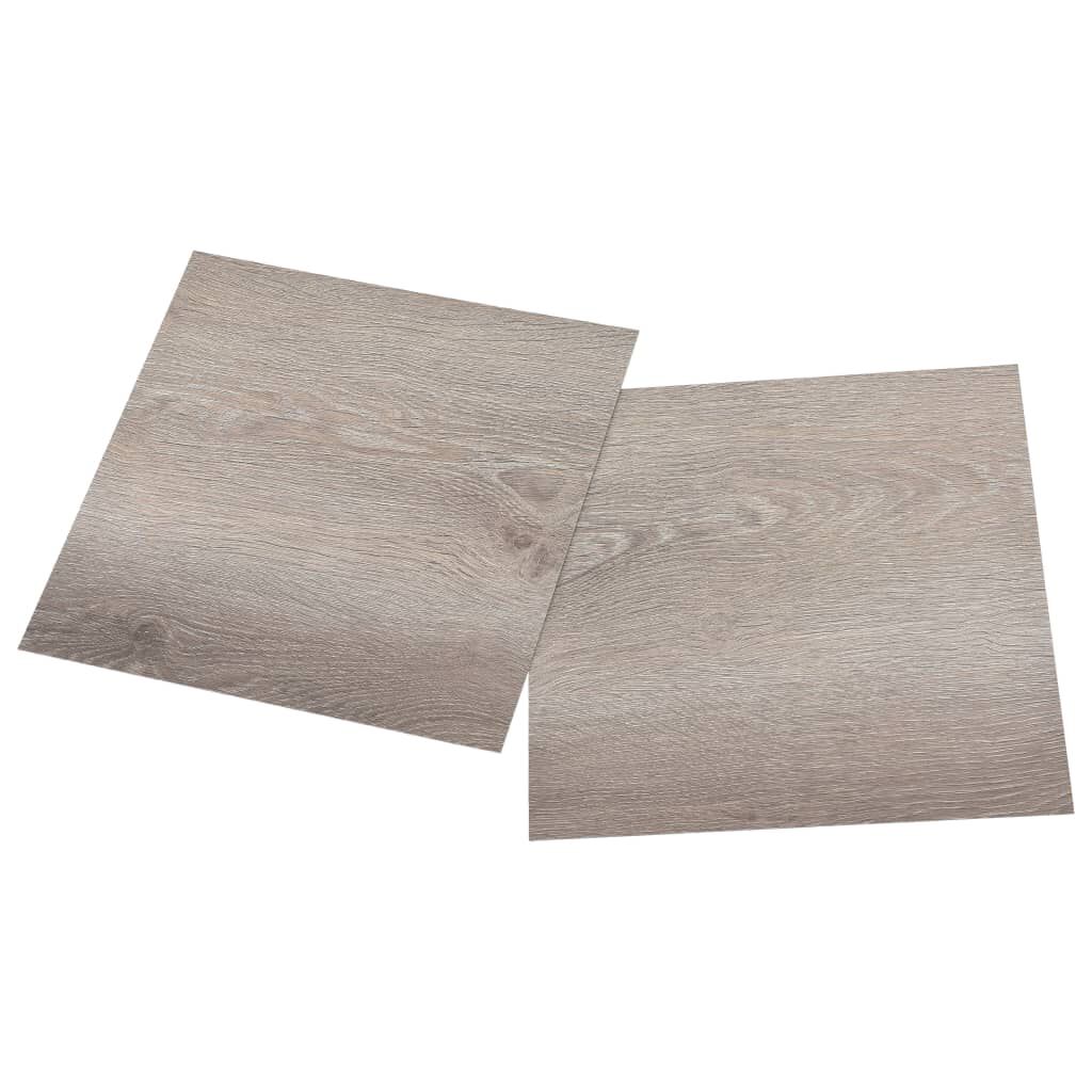 vidaXL Δάπεδο Αυτοκόλλητο Taupe 20 τεμ. 1,86 μ² από PVC