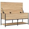 vidaXL Παγκάκι Αποθήκευσης Sonoma Δρυς 100x42,5x47 εκ. Επεξεργ. Ξύλο
