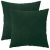 vidaXL &Kappa;ά&lambda;&upsilon;&mu;&mu;&alpha; &Mu;&alpha;&xi;&iota;&lambda;&alpha;&rho;&iota;&omicron;ύ 2 pcs HEERLEN &Sigma;&kappa;&omicron;ύ&rho;&omicron; &Pi;&rho;ά&sigma;&iota;&nu;&omicron; 40 x 40 cm