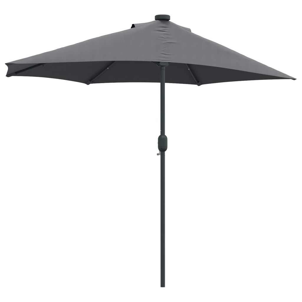 vidaXL Ομπρέλα Κήπου Ανθρακί 294 x 150 x 223 εκ ύφασμα