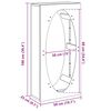 vidaXL Ράφι Καυσόξυλων Μαύρο 50x23x100 εκ. Χάλυβας ψυχρής έλασης