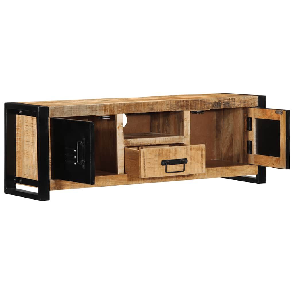 ντουλάπι τηλεόρασης vidaXL 100x30x35 cm Στερεό ακατέργαστο ξύλο Mango