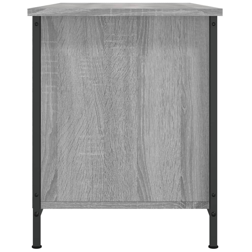 vidaXL Έπιπλο Τηλεόρασης Γκρι Sonoma 100x40x50 εκ. από Επεξεργ. Ξύλο