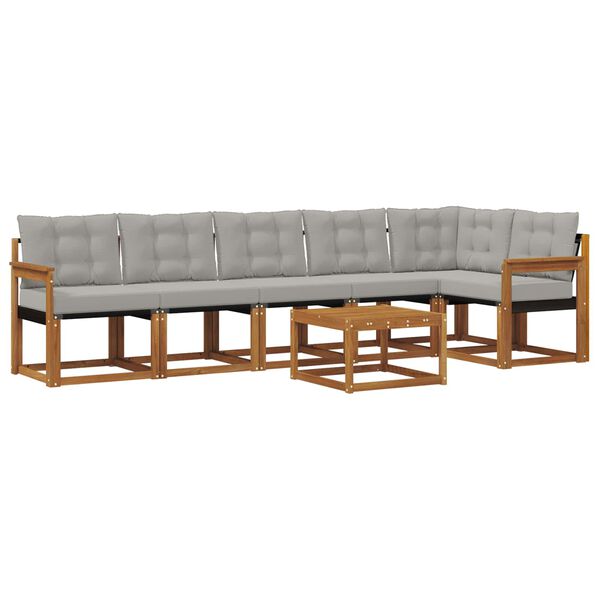 vidaXL &Sigma;&epsilon;&iota;&rho;ά &Kappa;&alpha;&nu;&alpha;&pi;έ &Epsilon;&xi;&omega;&tau;&epsilon;&rho;&iota;&kappa;&omicron;ύ 7 pcs &Phi;&upsilon;&sigma;&iota;&kappa;ό &kappa;&alpha;&iota; &Alpha;&nu;&omicron;&iota;&chi;&tau;ό &Gamma;&kappa;&rho;&iota;