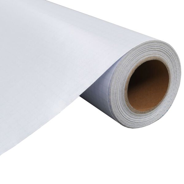 vidaXL Μεμβράνη Παραθύρου Ματ Γκρι 0,9x100 μ. PVC